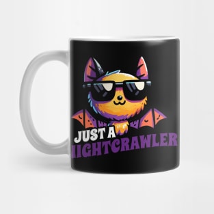 Just a Nightcrawler Nightlife Bat Mug